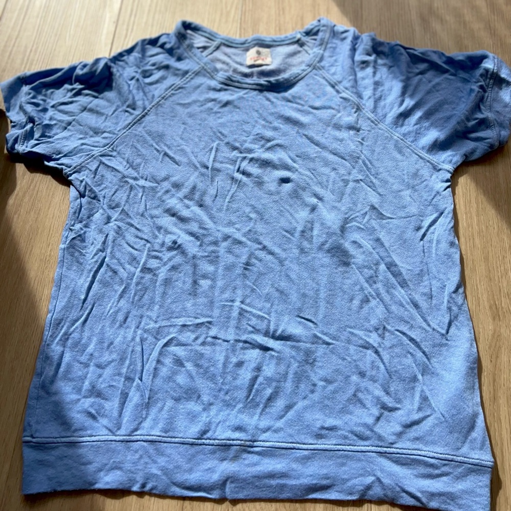 Baby blue sweater/ tee